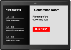 Digitale raumbeschilderung