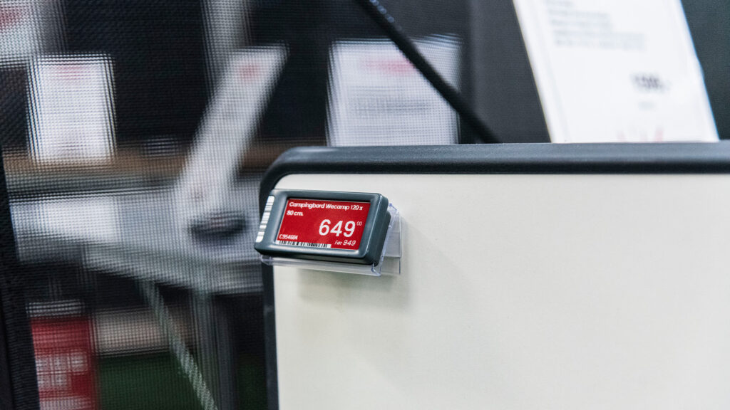 Digitale prisskilte øger effektivitet og giver bedre kundeoplevelse