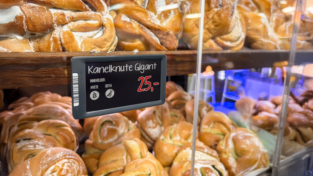 Yx norge har valt delfi technologies som leverantör av elektroniska hyllkantsetiketter