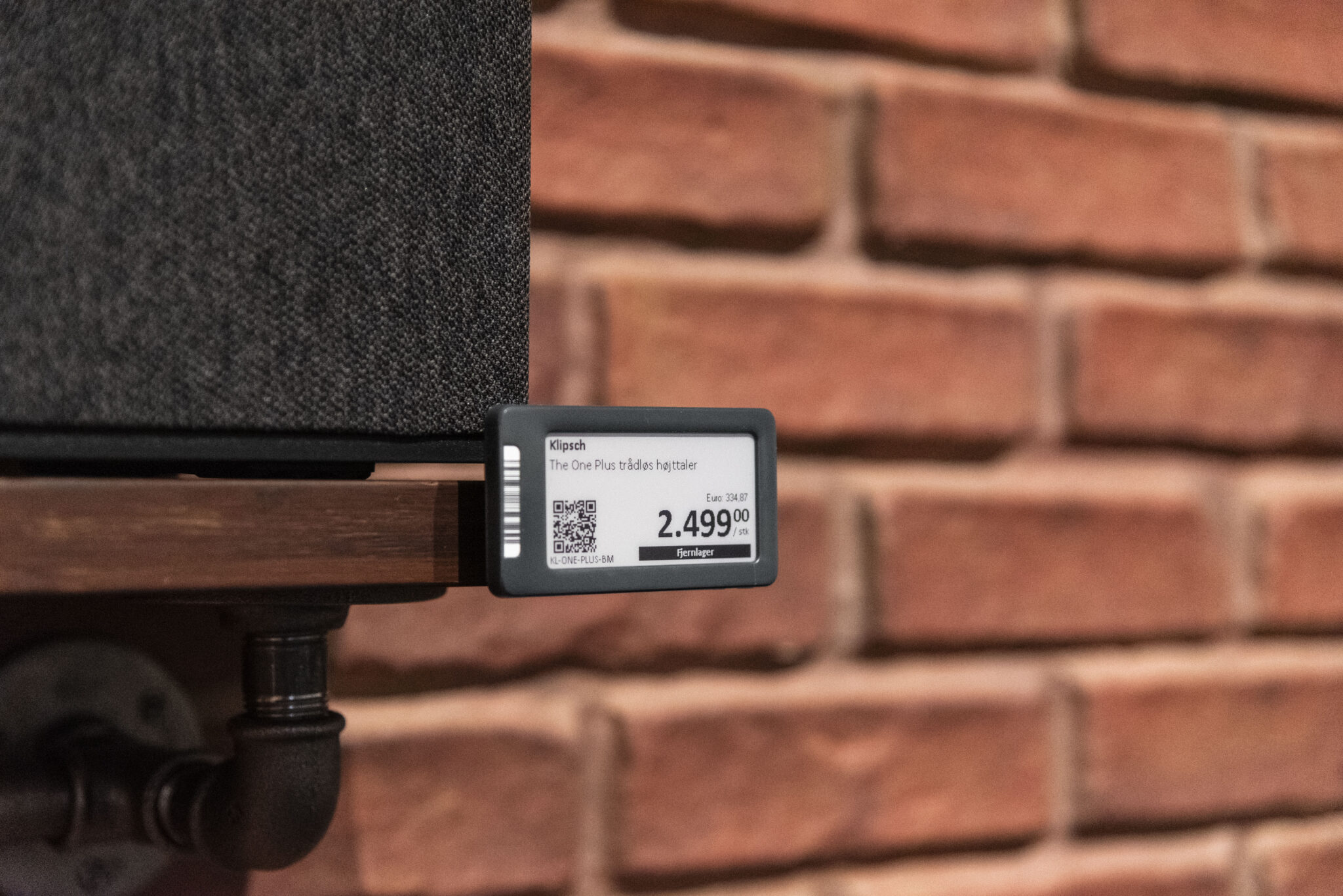 Inventeringsöversikt med elektroniska hyllkantsetiketter