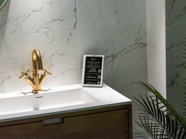 Breece elektroniska hyllkantsetiketter