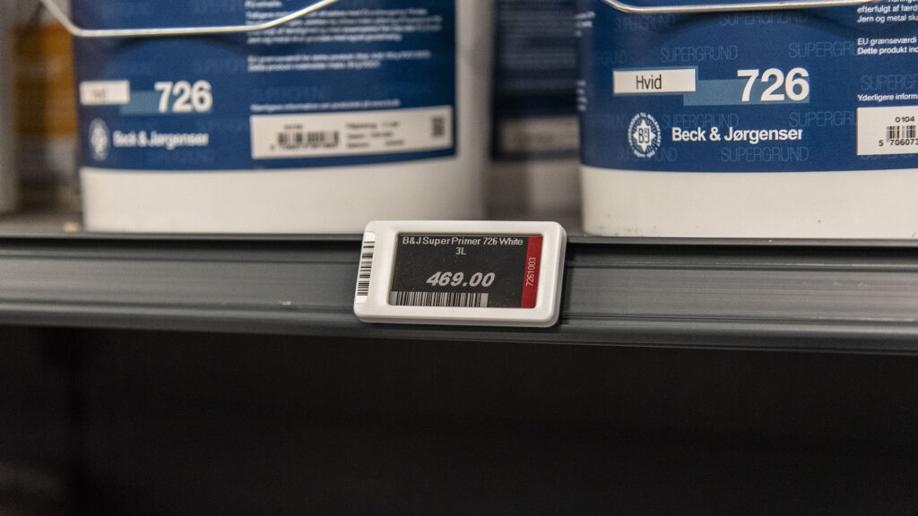 Maler prof: digital price tags provide control over pricing, pace, and operations