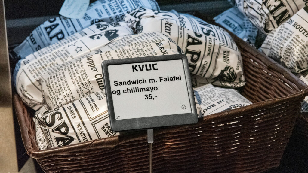 Kvuc strengthens the experience in the cafeteria with digital signage