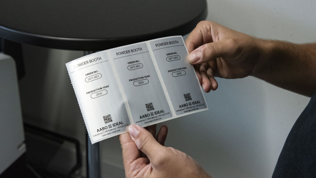 Efficient labelling ensures traceability at aabo-ideal group